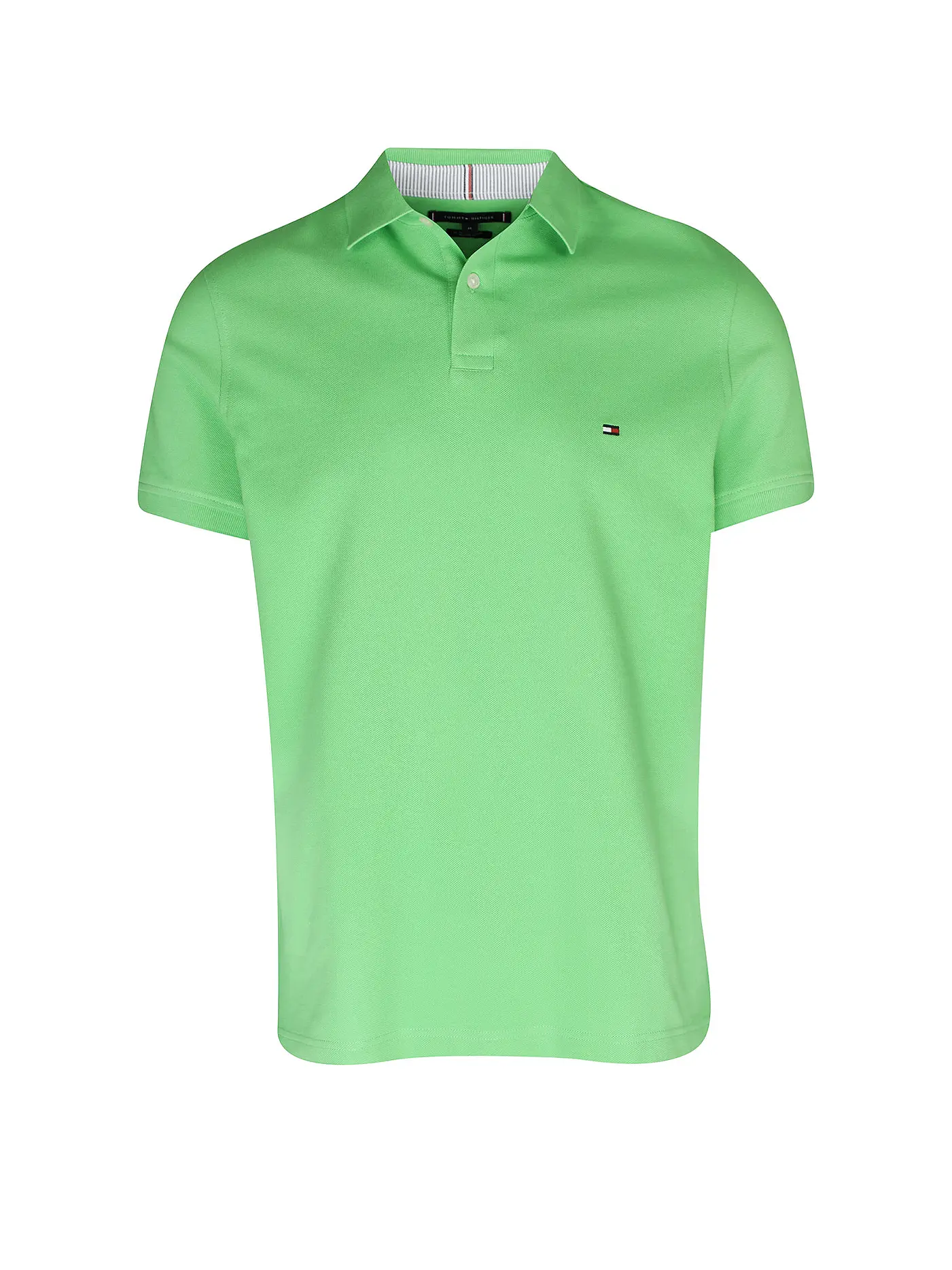 TOMMY HILFIGER | Poloshirt Regular Fit "Performance" | grün